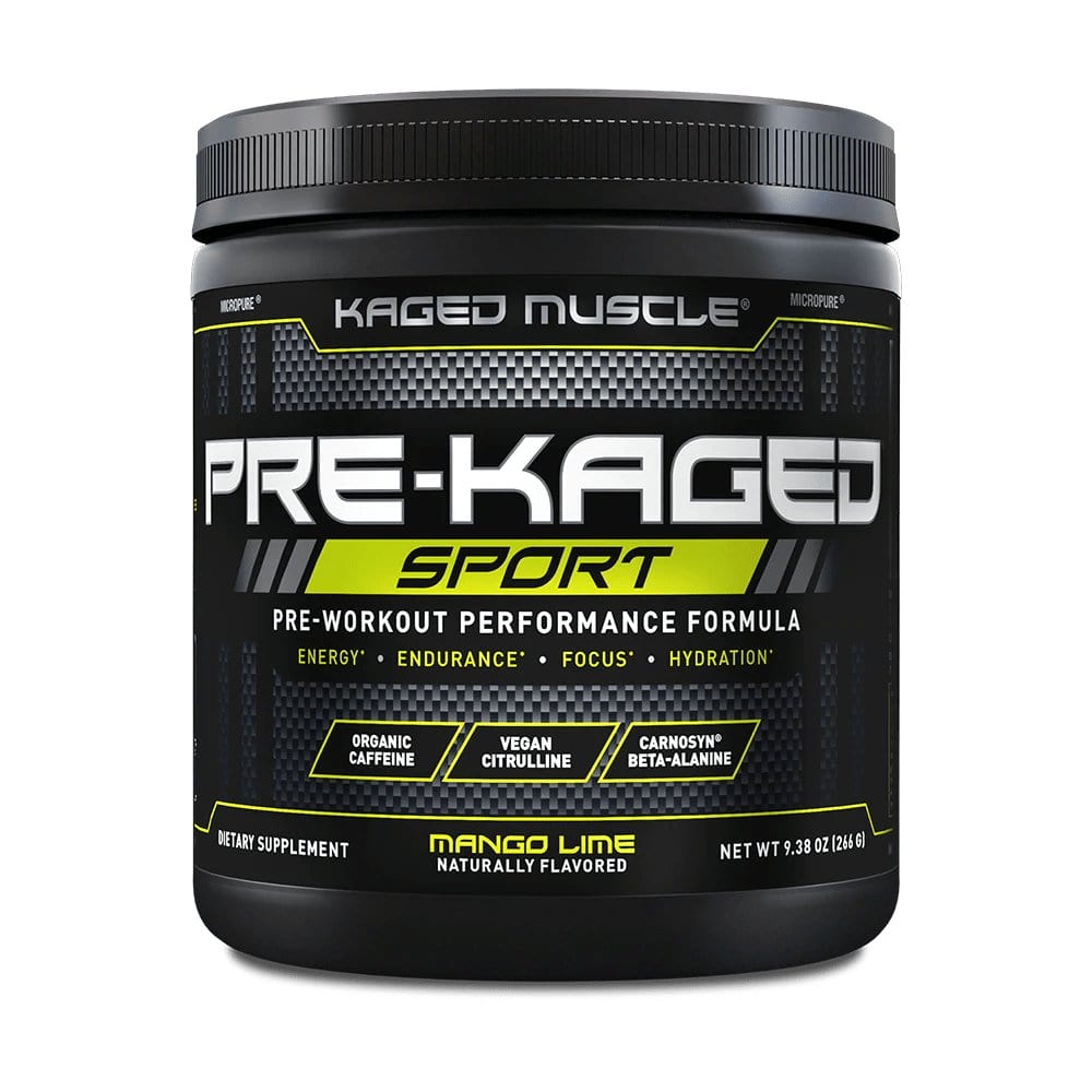 Kaged Muscle PRE-KAGED® Sport 20 servings / Mango Lime Pre-Workout