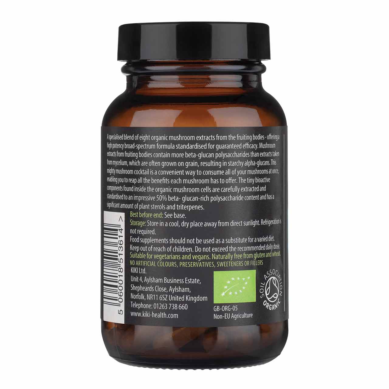 KIKI HEALTHOrganic Multi-Mushroom & Extract BlendOrganic Multi-Mushroom & Extract BlendRED SUPPS