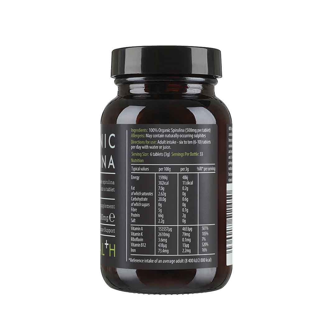 KIKI HEALTHOrganic Spirulina TabletsOrganic SpirulinaRED SUPPS