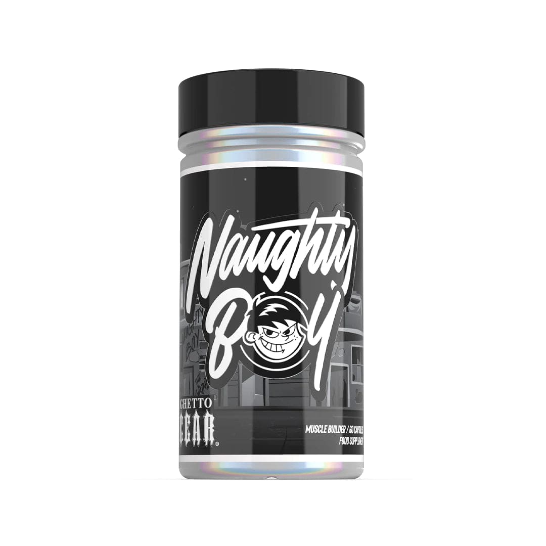 Naughty Boy Lifestyle Ghetto Gear® - Natural Muscle Builder 60 Caps