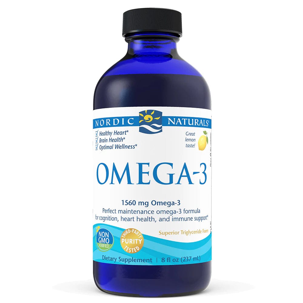 Nordic Naturals Omega-3, 1560mg Lemon 237 ml Omega-3 Oil