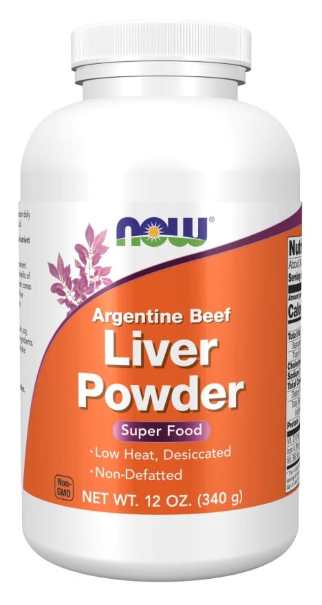 NOW Foods Argentine Beef Liver Powder 340 grams Beef Liver Powder