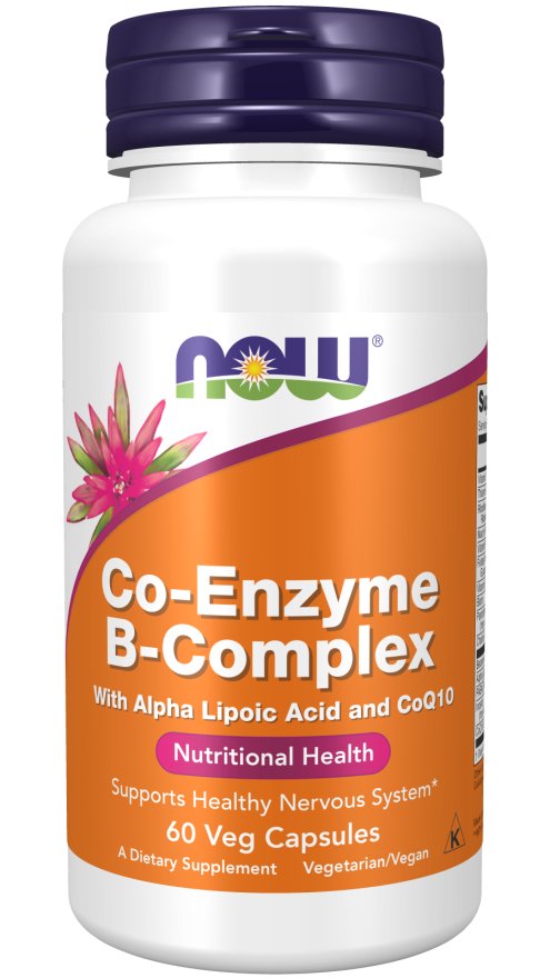 Now FoodsCo-Enzyme B-ComplexB-Complex VitaminsRED SUPPS