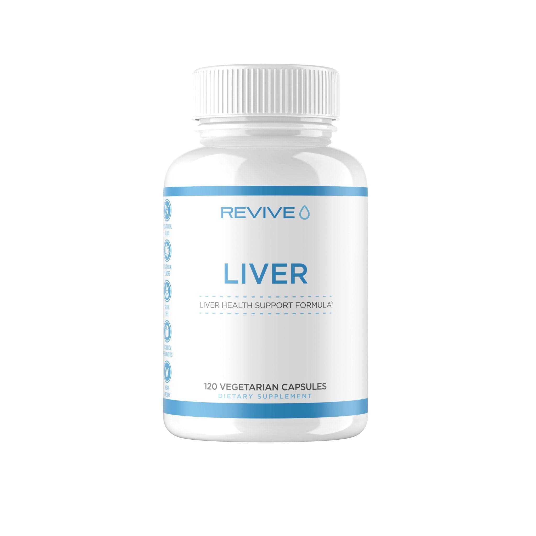 REVIVE MD Liver 120 Veggie Capsules LIVER SUPPORT