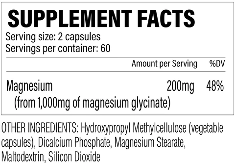 REVIVE MD Magnesium Glycinate 120 Vcaps Essential Mineral