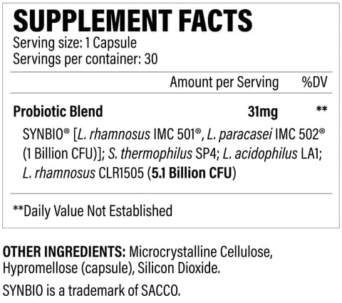 REVIVE MD Probiotic 30 Vegetarian Capsules