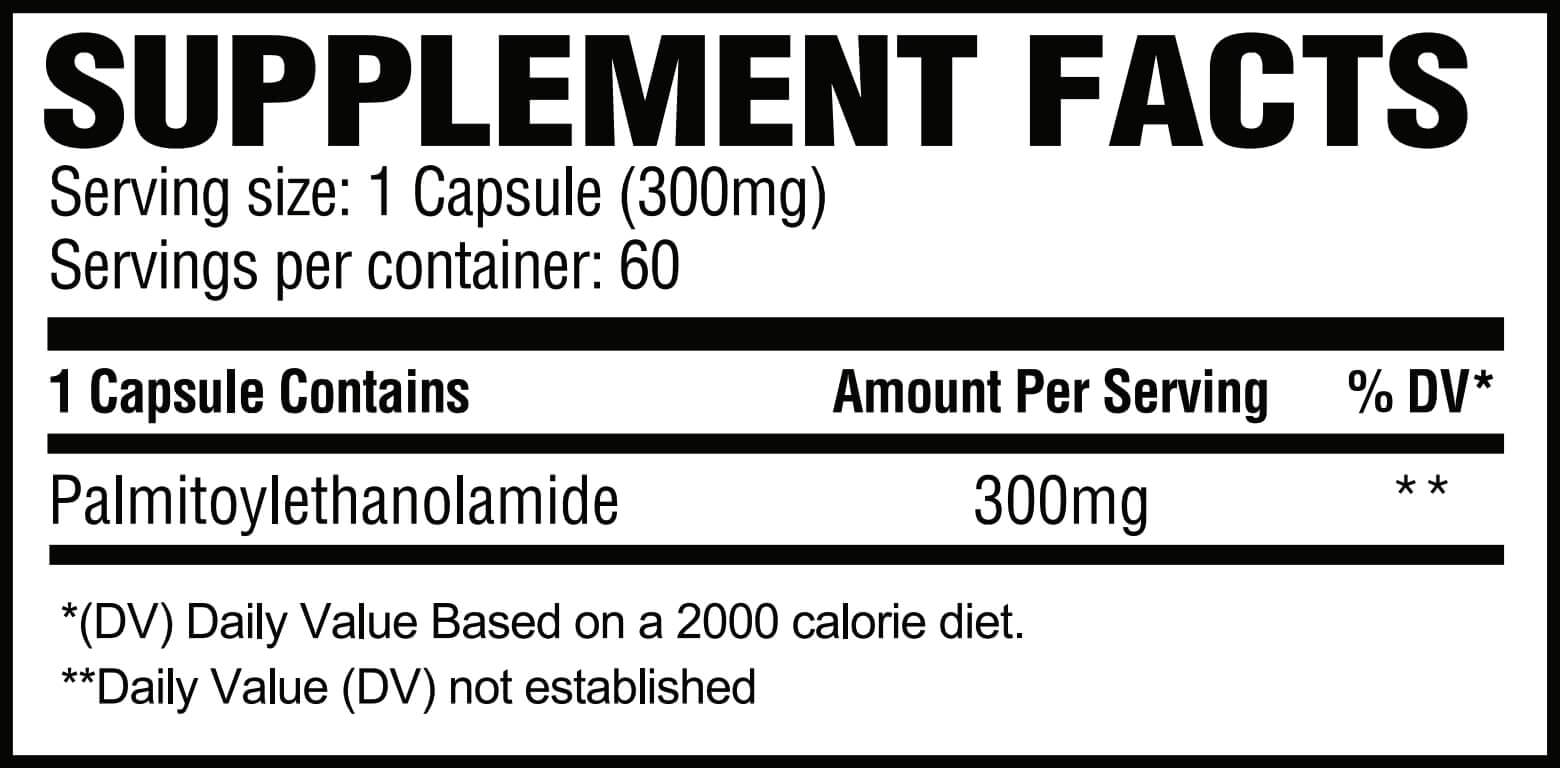 REVIVE MDPalmitoylethanolamide (PEA)Anti-inflammatory Fatty AcidRED SUPPS