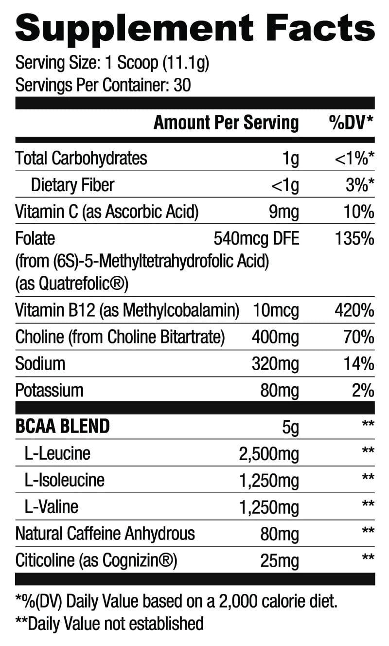 RYSE BCAA Focus BCAA