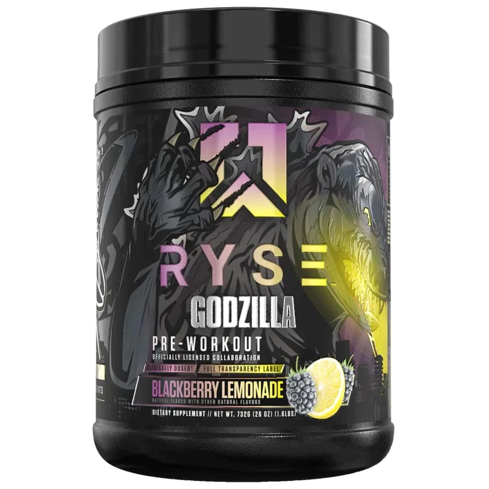 RYSE Godzilla Pre-Workout 40 servings / Blackberry Lemonade Pre-Workout