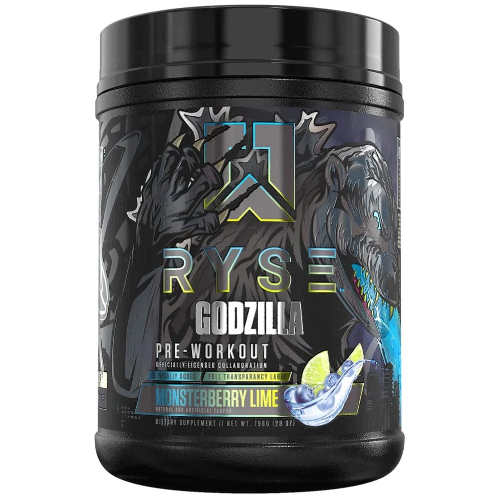 RYSE Godzilla Pre-Workout 40 servings / Monsterberry Lime Pre-Workout