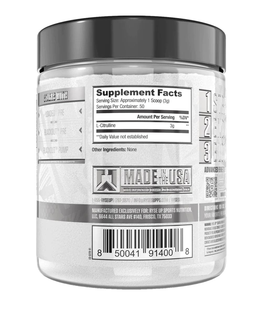 RYSE L-Citrulline - Element Series 150 grams Citrulline