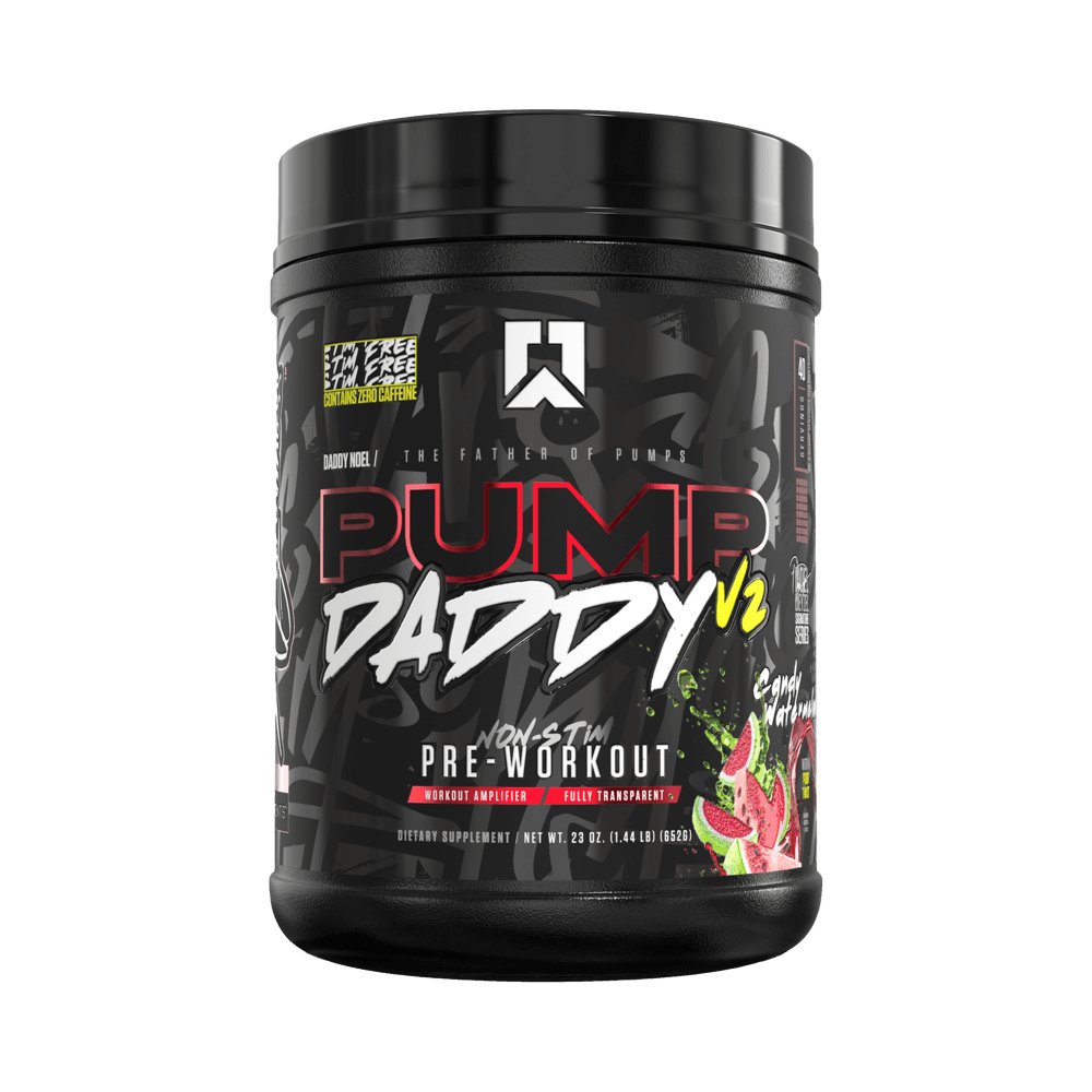 RYSEPump Daddy V2Stimulant Free Pre WorkoutRED SUPPS