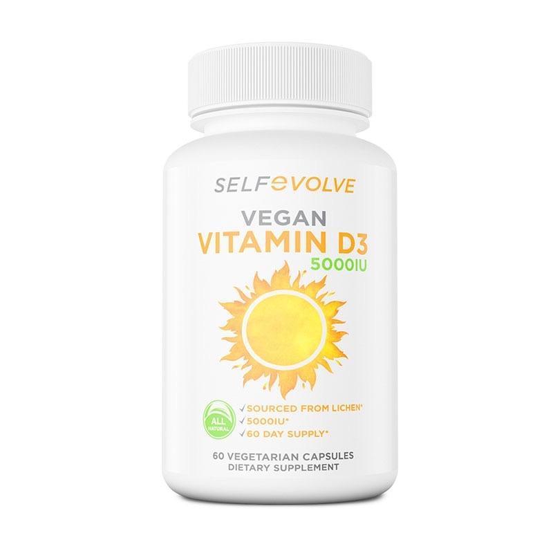 SELFeVegan Vitamin D3 5000iuVitamin D3RED SUPPS