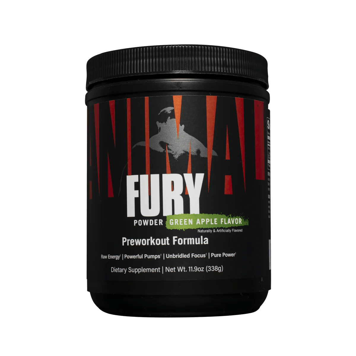 Universal Nutrition Animal Fury 320g 20 servings / Green Apple Pre-Workout