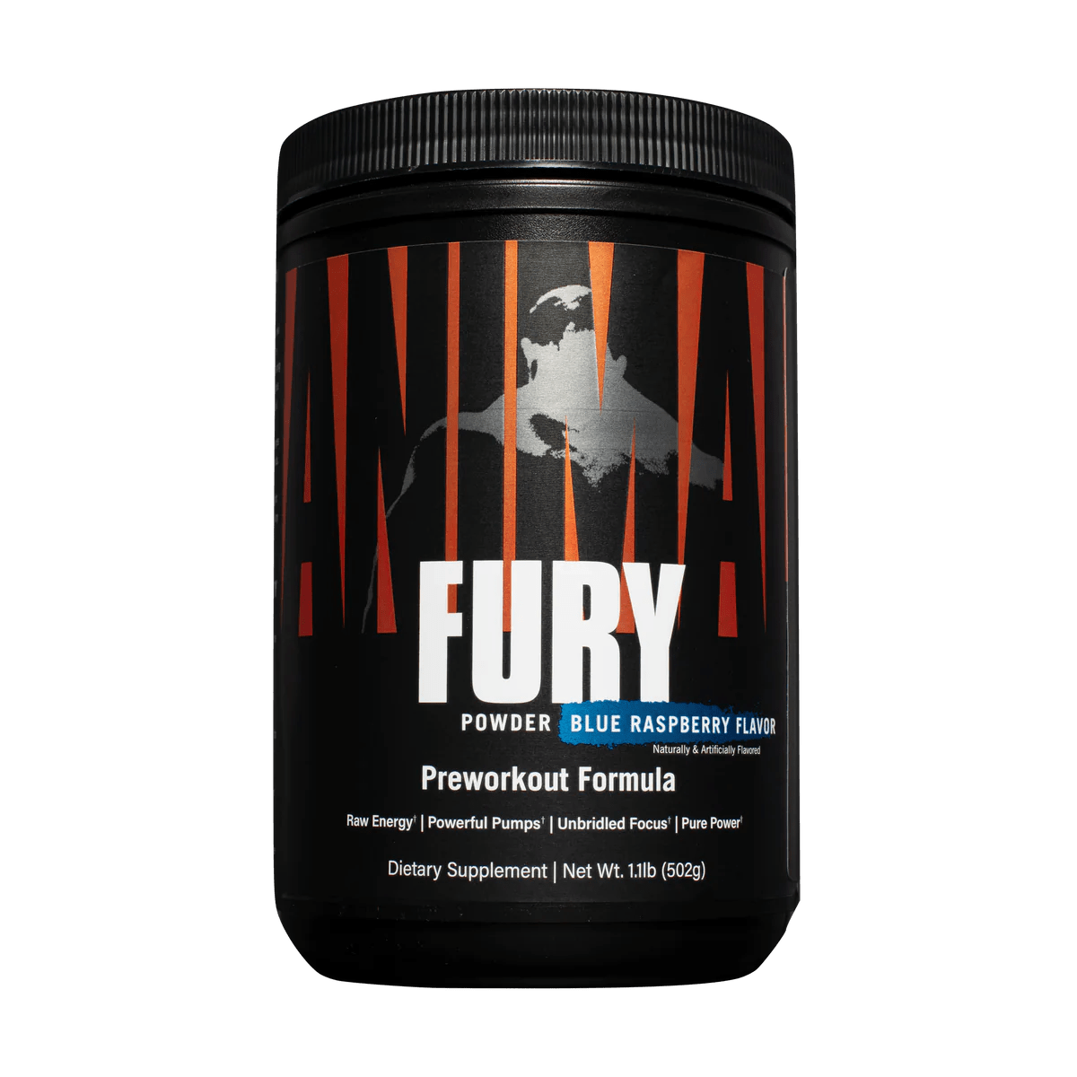 Universal Nutrition Animal Fury 480g 30 servings / Blue Raspberry Pre-Workout